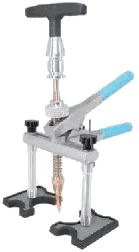 Lever-action dent pullers