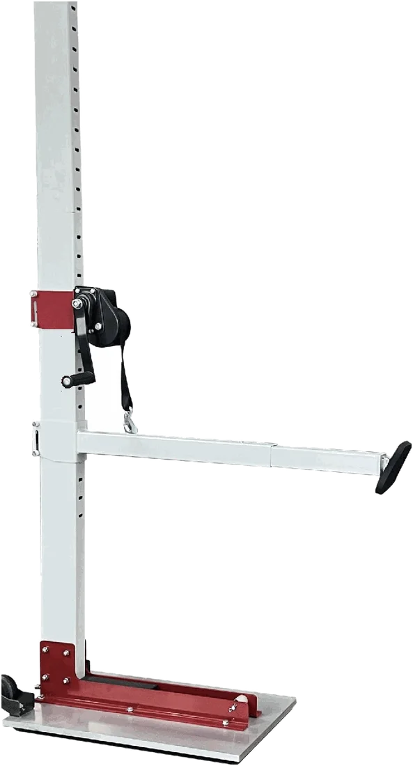Columna de tracción con ventosa neumática