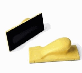 Hook-and-loop hand sanding block