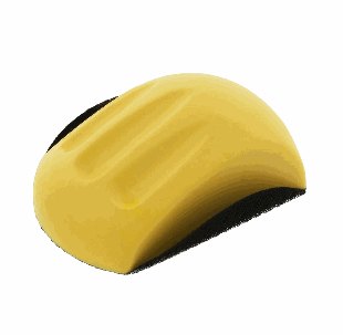 Handschleifklotz „Maus“ für Schleifscheiben