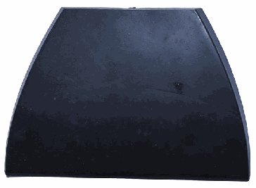 Spatule caoutchouc trapézoïdale