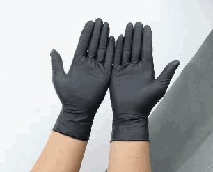 Guantes desechables de nitrilo sin polvo