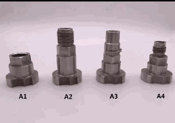 Metalladapter für Einwegbecher