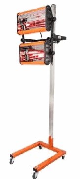 Lampe de séchage infrarouge sur pied